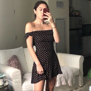 Reformation Off the Shoulder Dress